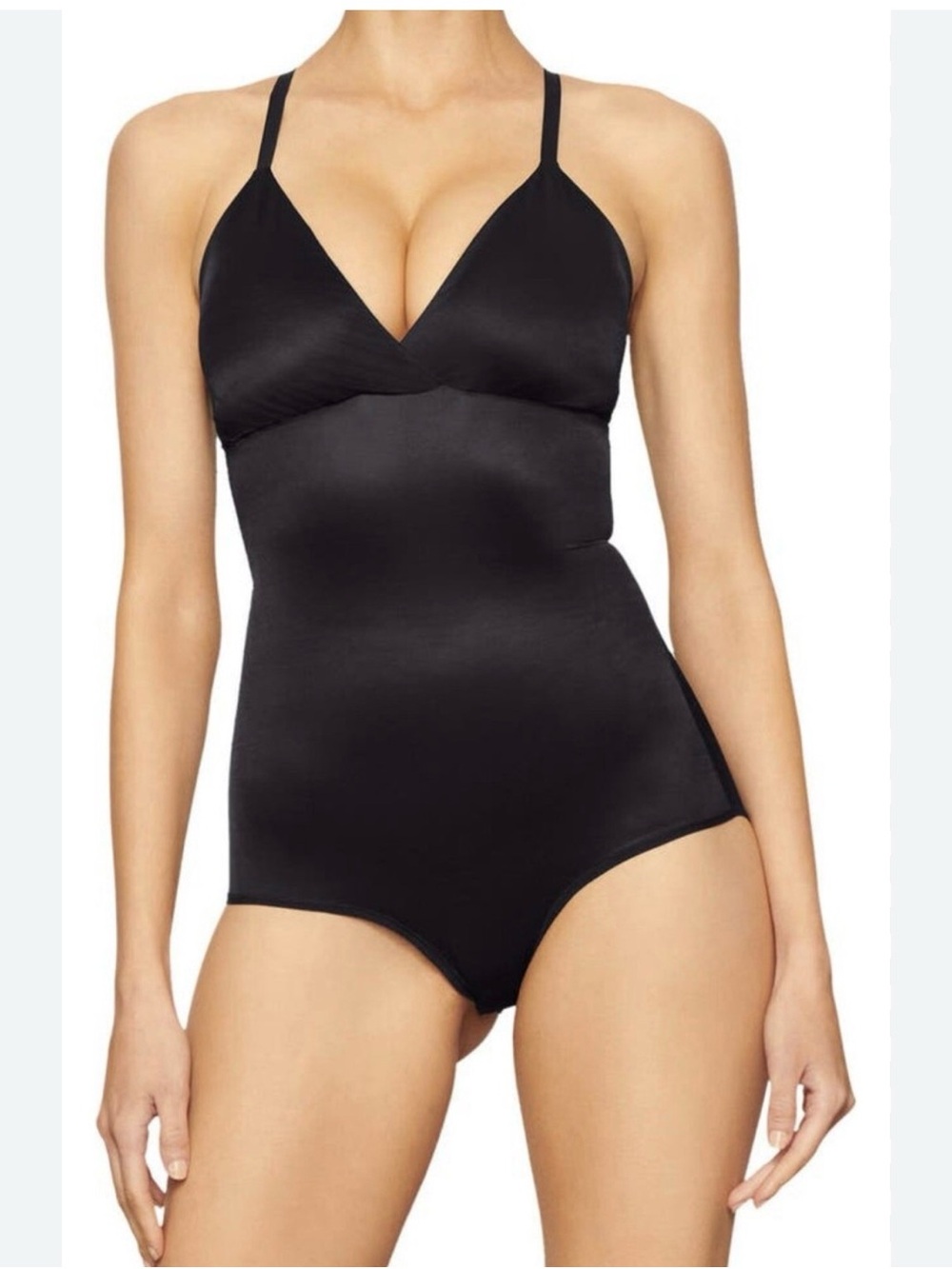 Skims BARELY THERE BODYSUIT BRIEF W/ SNAPS